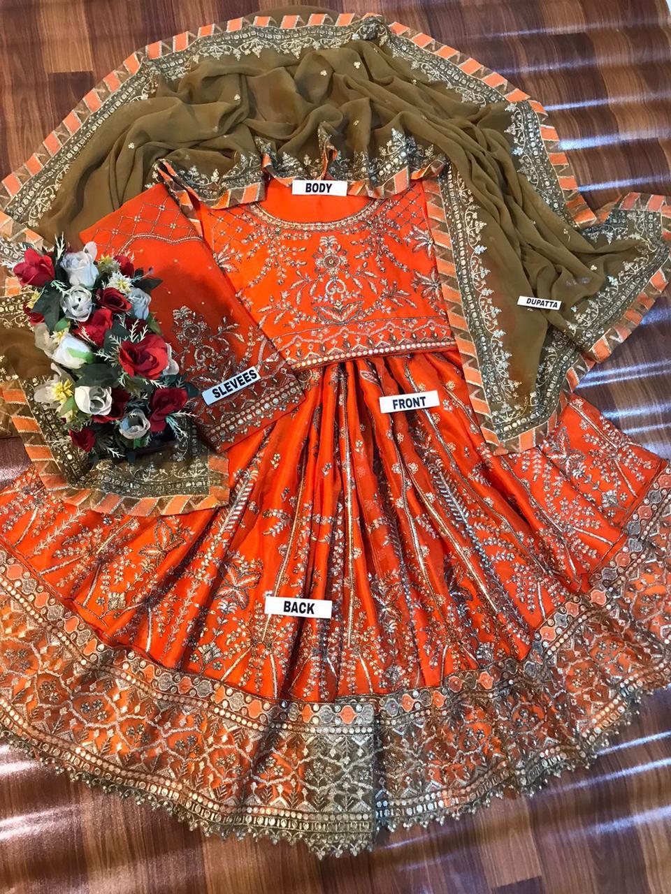 BRAND:ASIM JOFA chiffon embroidered frock luxury unstiched 3pc