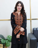 BLACK LUX 2PC STICHED SUIT