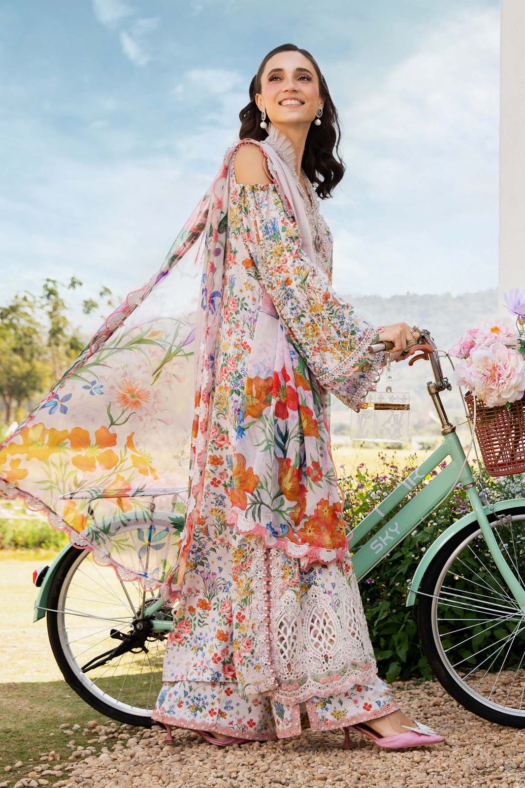 MARIA B LAWN &CHIFFION EMBROIDERY COLLECTION