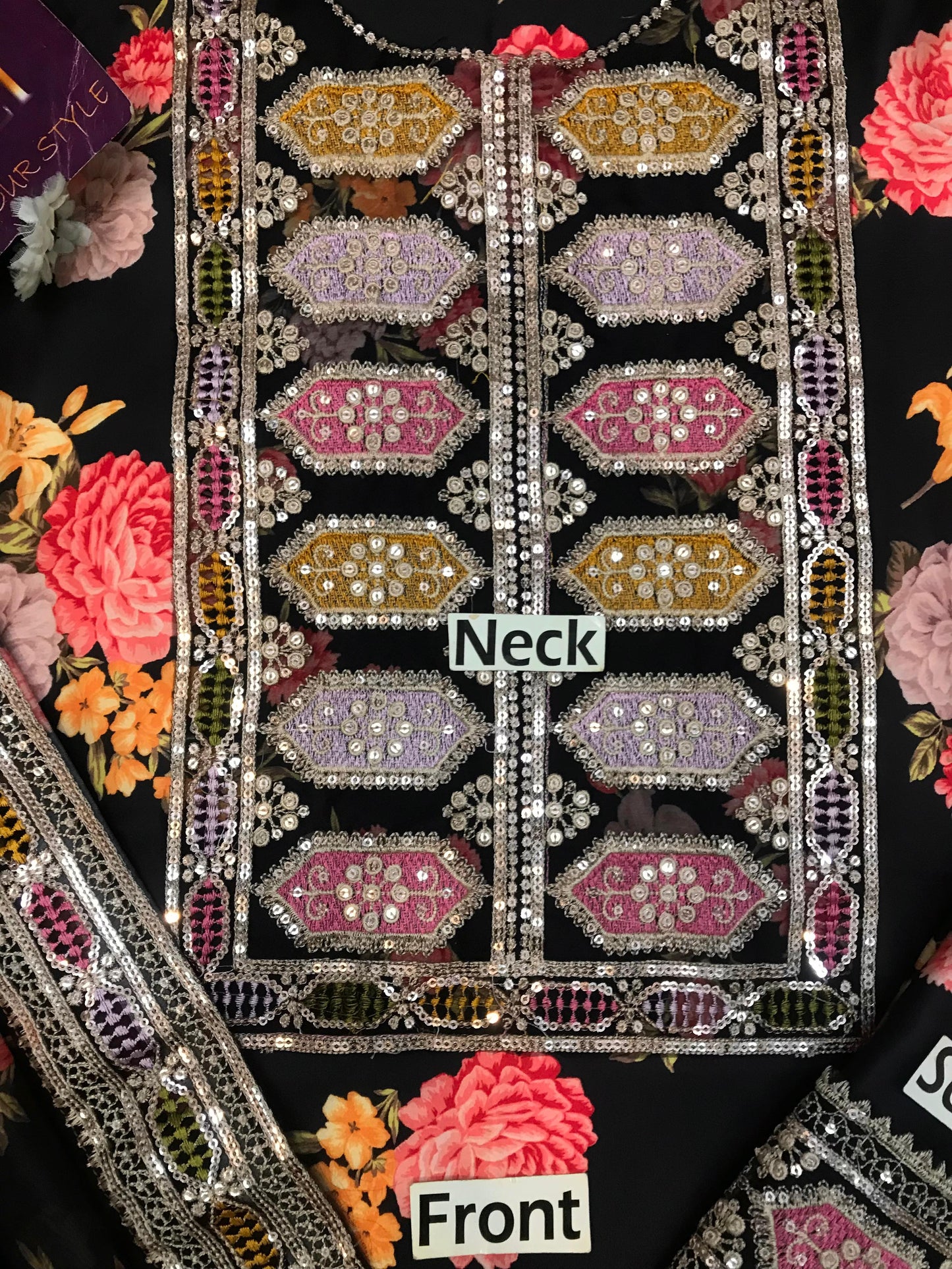 The most Hit code of the year design Aneelas Collection