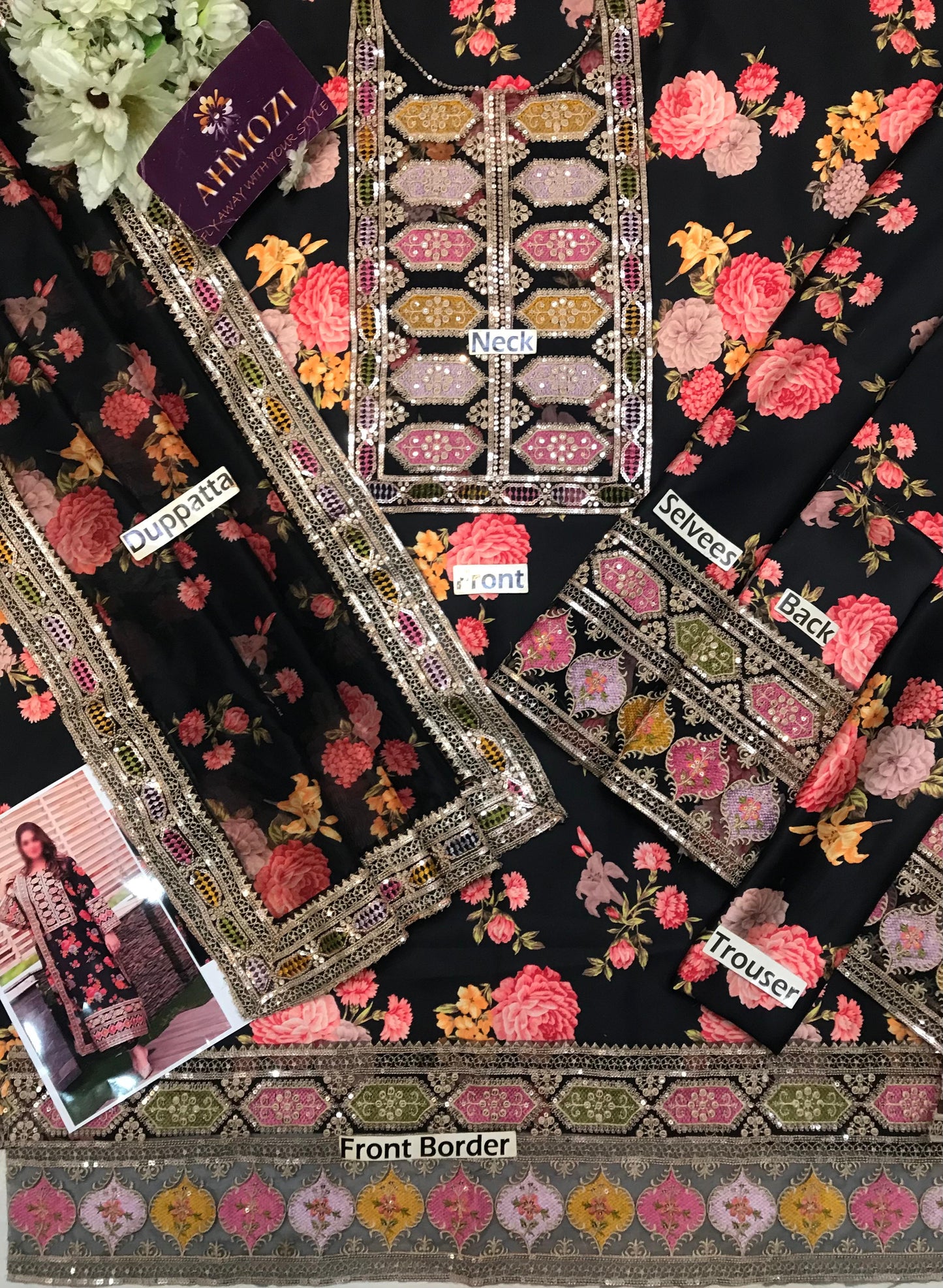 The most Hit code of the year design Aneelas Collection
