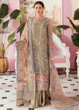 BRAND:ELAF organza embroidered & sequence luxury unstiched 3pc