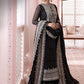 BRAND:ASIM JOFA chiffon embroidered & sequence luxury patch work unstitced 3pc✓