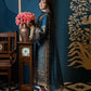 chiffon embroidered & sequence unstiched 3pc✓