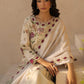 BRAND:IZNIIK lawn:Chikankari embriodered luxury unstiched 3pc