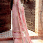 BRAND:AFROZEH organza embroidered luxury unstiched 3pc