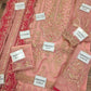 BRAND:AFROZEH organza embroidered luxury unstiched 3pc