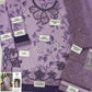 BRAND:MUSHQ lawn printed embroidered patch-work unstitced 3pc