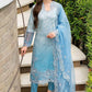 BRAND:MUSHQ lawn embriodered patch work unstitced 3pc