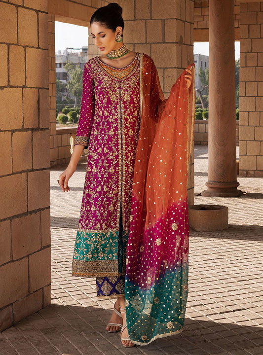 Brand: Zainab Chottani luxury unstitched 3pc