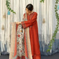 Arooj - 3PC EMBROIDERED WITH  DIGITAL DUPPATA