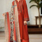 Arooj - 3PC EMBROIDERED WITH  DIGITAL DUPPATA