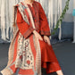 Arooj - 3PC EMBROIDERED WITH  DIGITAL DUPPATA