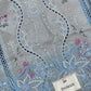 BRAND:QALAMQAR chikankari embriodered luxury cotton unstitced 3pc