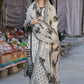 BRAND:QALAMQAR embroidered luxury formal unstitced 3pc