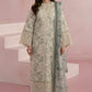 BRAND:AFROZEH chikankari embriodered lawn unstitched 3pc