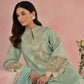 BRAND:AFROZEH chikankari lawn embroidered patch work unstitced 3pc