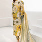 BRAND:BAROQUE lawn digital printed embroidered patch-work unstitced 3pc