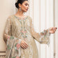 BRAND:MARIA.B chiffion embroidered adda work formal wear unstitched 3pc