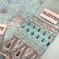 BRAND:FLOSSIE organza embroidered cutwork adda work luxury unstitched 3pc