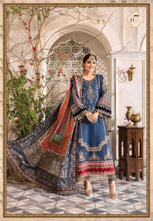 Brand Name :MARIA B chiffon 3PC