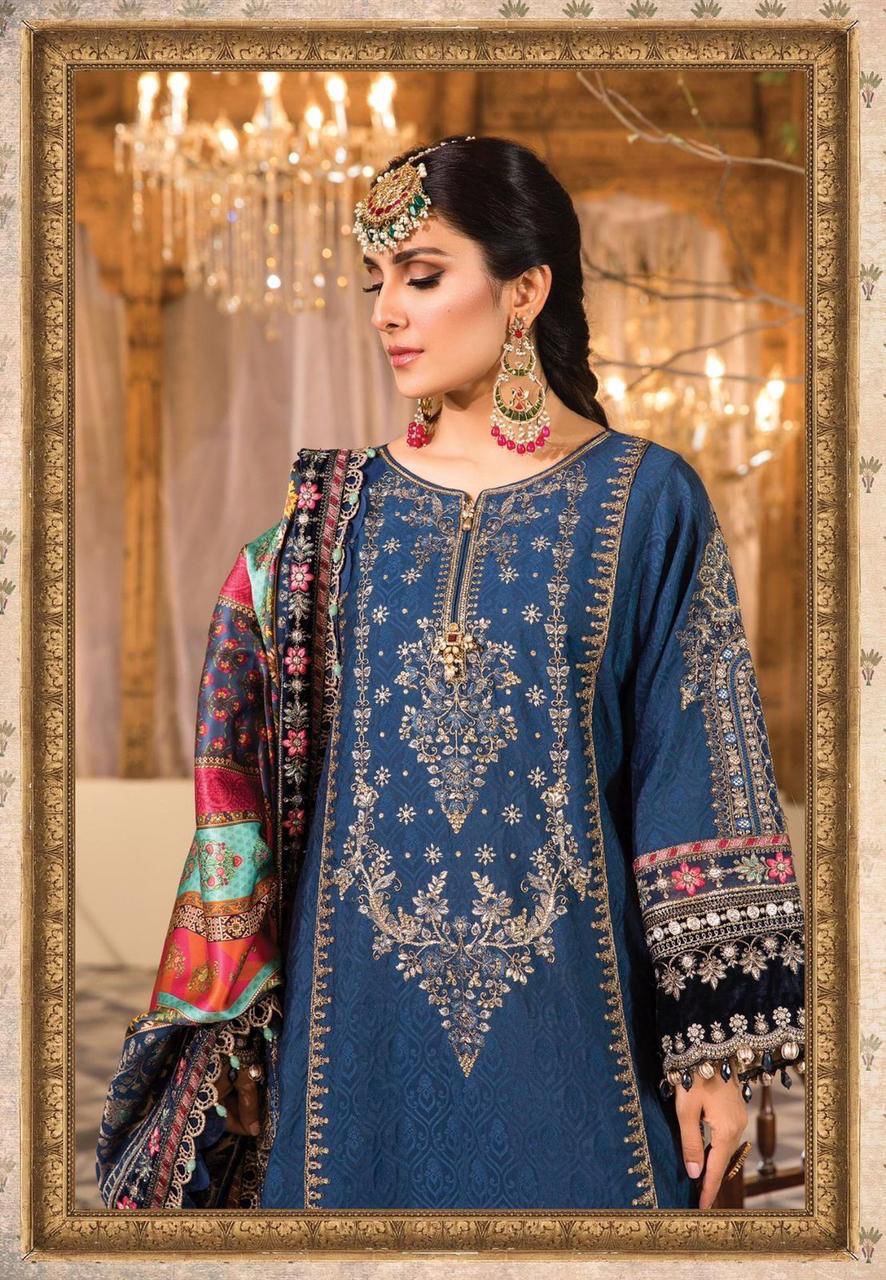 Brand Name :MARIA B chiffon 3PC
